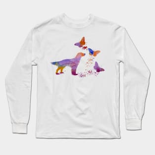 English Setter Art Long Sleeve T-Shirt